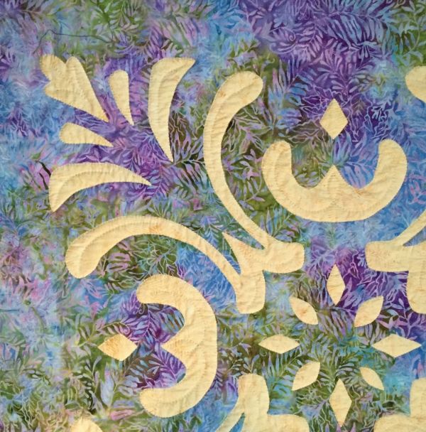 Majesty asked for more. Quilted for added dimension.
