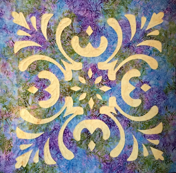 Majesty, Medallion IX , 36" x 36". A great beginning project.