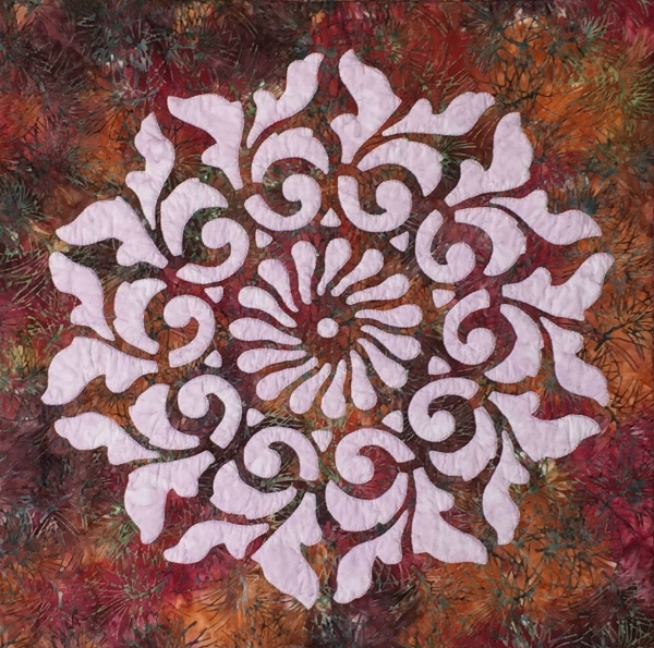Radiance, medallion V (26" x 26"), hand or machine