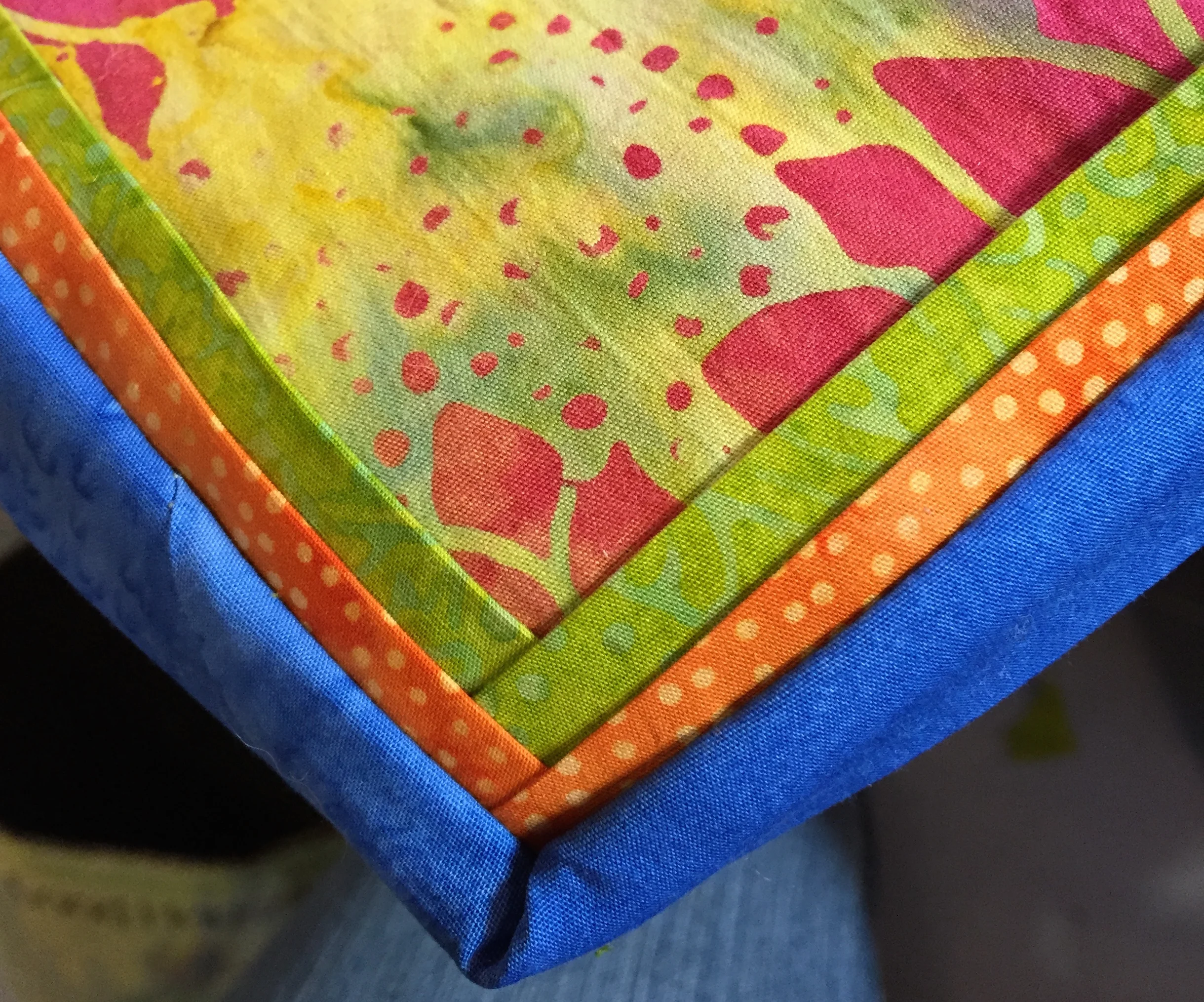 Binding: Mitered corners