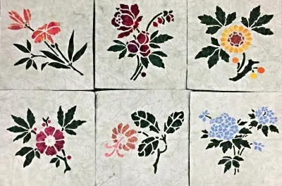 Our Victorian Flower Garden Quilt is blooming with 6 of 9, blocks. Applique & reverse applique. Lily, Rose, Sunflower, Apple Blossom, Trumpet Vine & Forget-Me-Not. 