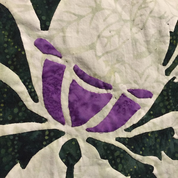 9. Continue until all shapes are stitched down. 
