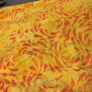 pic 2a. Baste, as seen from the back