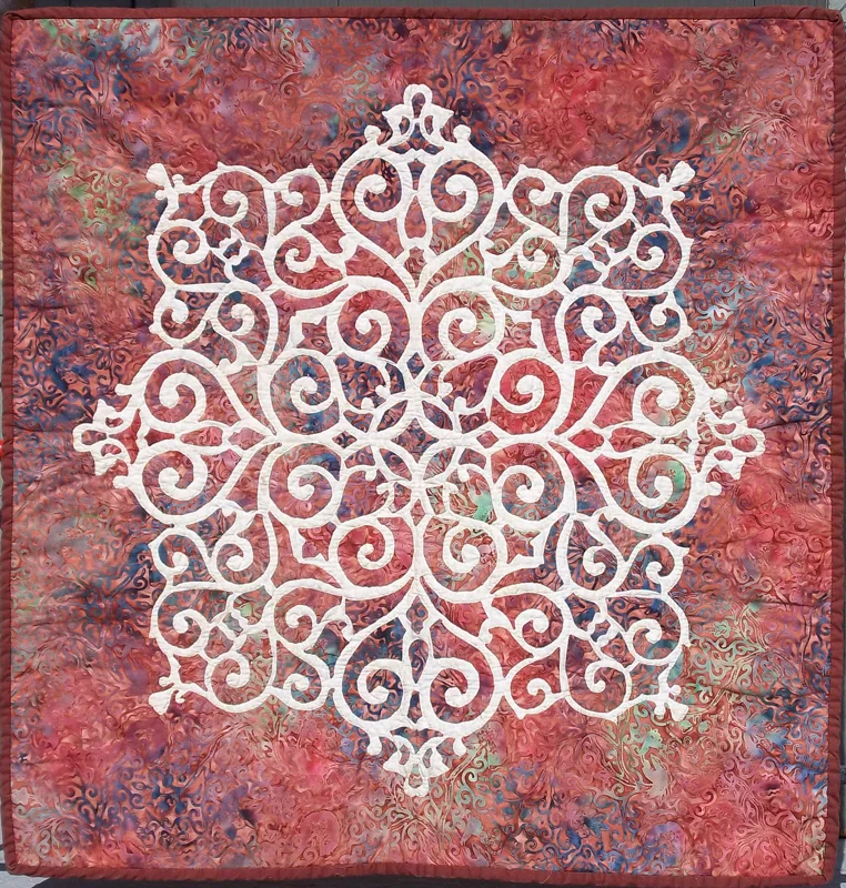 Barbara's Medallion, Medallion I ( 30" x 30")