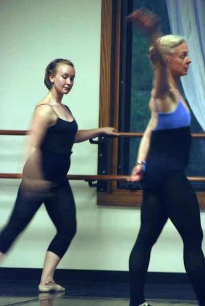 Me teaching Ballet class, May 2010.