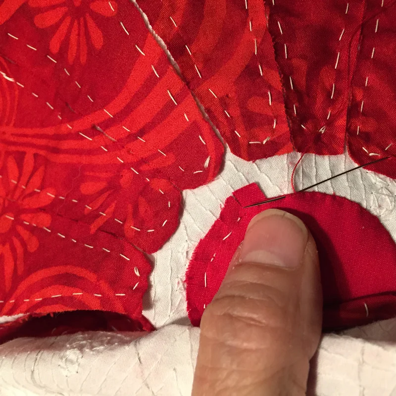 Taking stitch-A circle