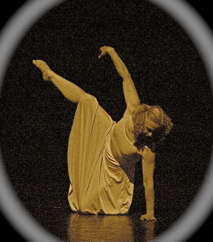 Margaret Willingham dancing, age 51. "Glance" choreographed by her.