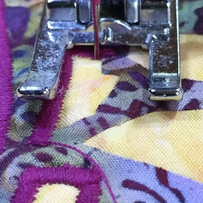 4. Begin sewing.
