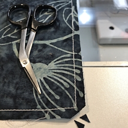 Cut the corners off.