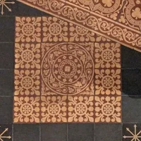 Minton tiles, York Minster.