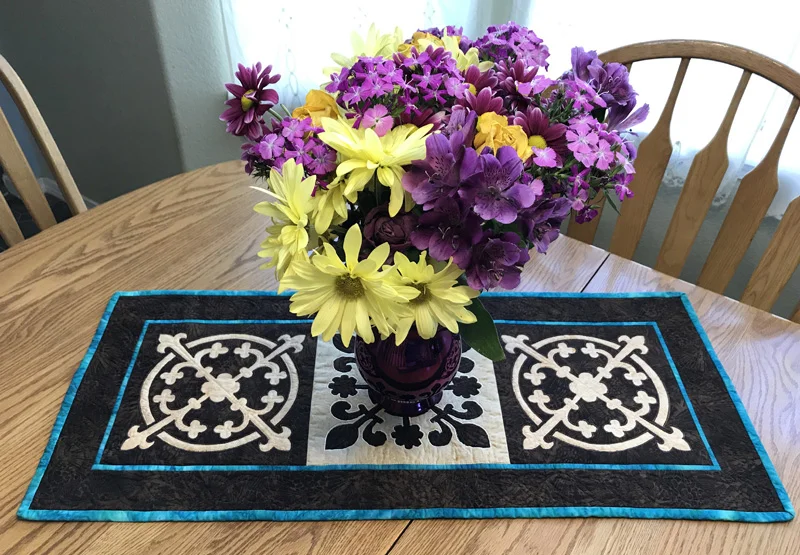 Yorkshire Pudding table runner .