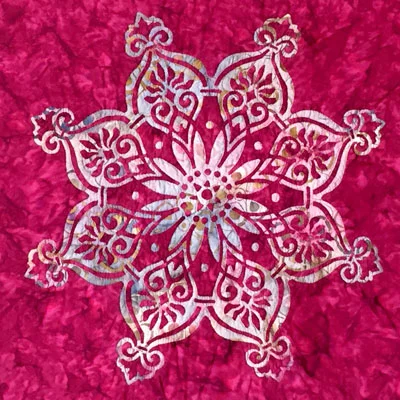 Rose Window, Medallion II. narrow spaces, tiny circles - Advanced
