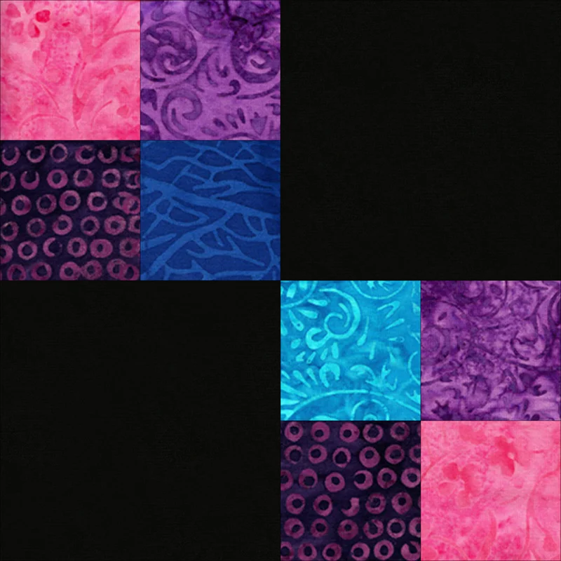 Double 4-patch block