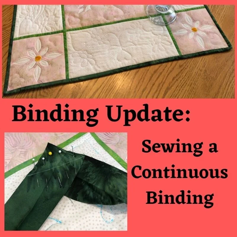 Binding Update: Sewing a Continuous Binding