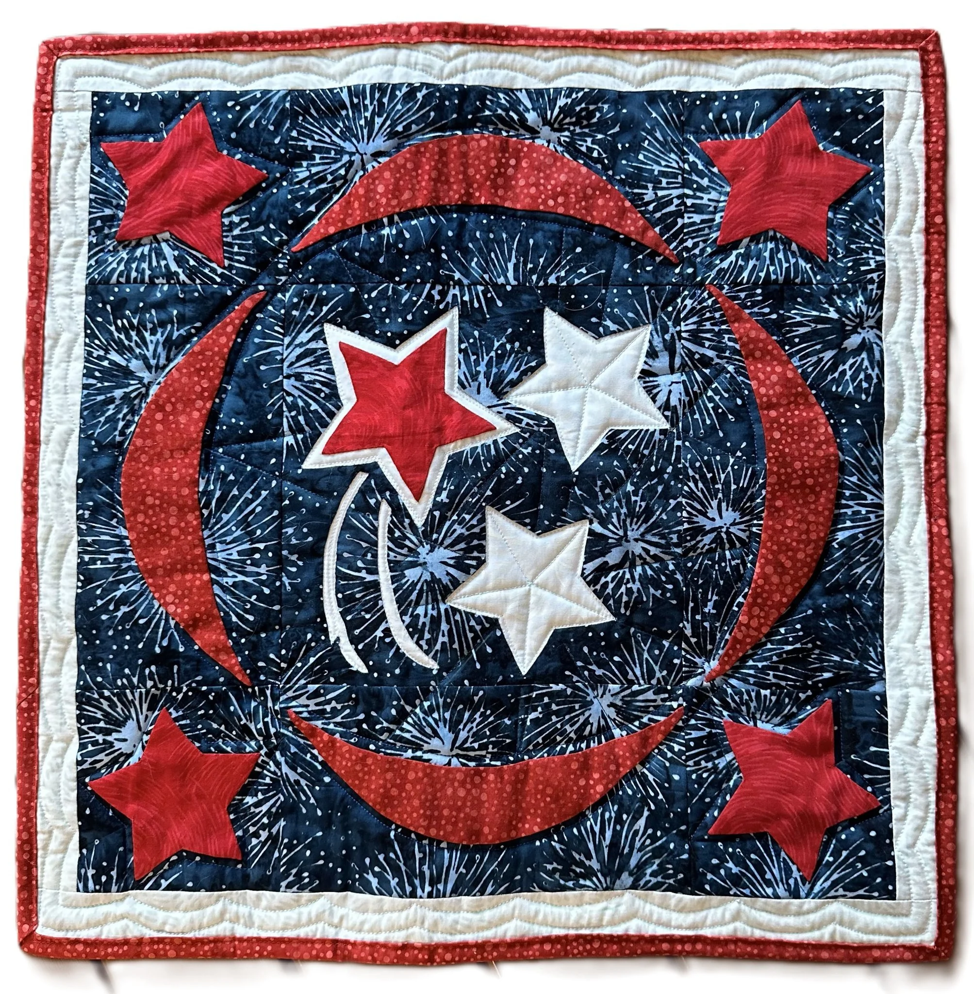⭐Unleash Your Inner Star!⭐-with Margaret Willingham at AQS QuiltWeek Daytona! 
🌟In ⭐Shooting Stars! Added Dimension⭐Friday, Feb. 20, 2026, 8:30 am &ndash; 11:30 am @aqsonline . 
Unlock the secrets of reverse appliqu&eacute; and discover the transfor