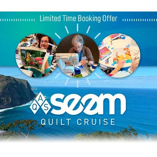 🚢Ready to Set Sail in 2027?🚢
If you&rsquo;ve been dreaming about a quilt-filled getaway at sea&hellip; this is your moment!&hearts;

For a limited time, @aqsonline  AQS Members can enjoy a special onboard credit* when booking one of our highly anti