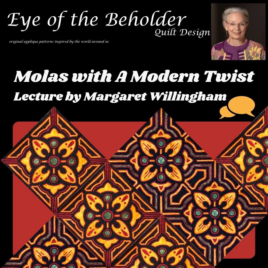 Molas with a Modern Twist - VIRTIAL Lecture