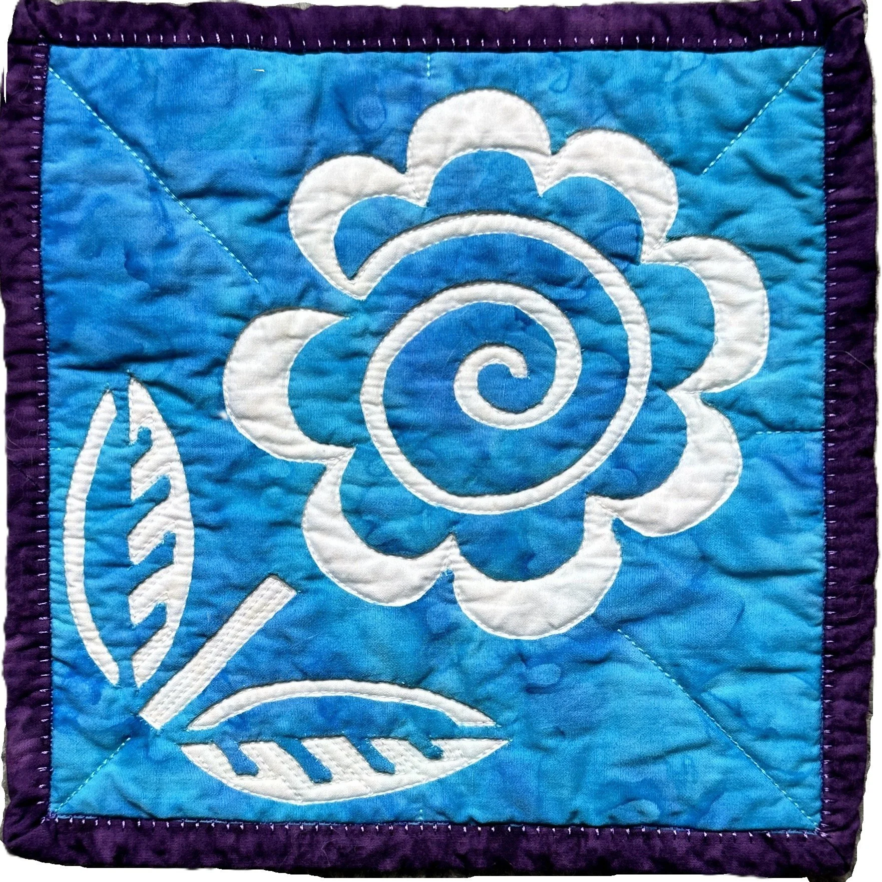 Sunflower & Daisy Potholder/ Mug Rugs — Eye of the Beholder