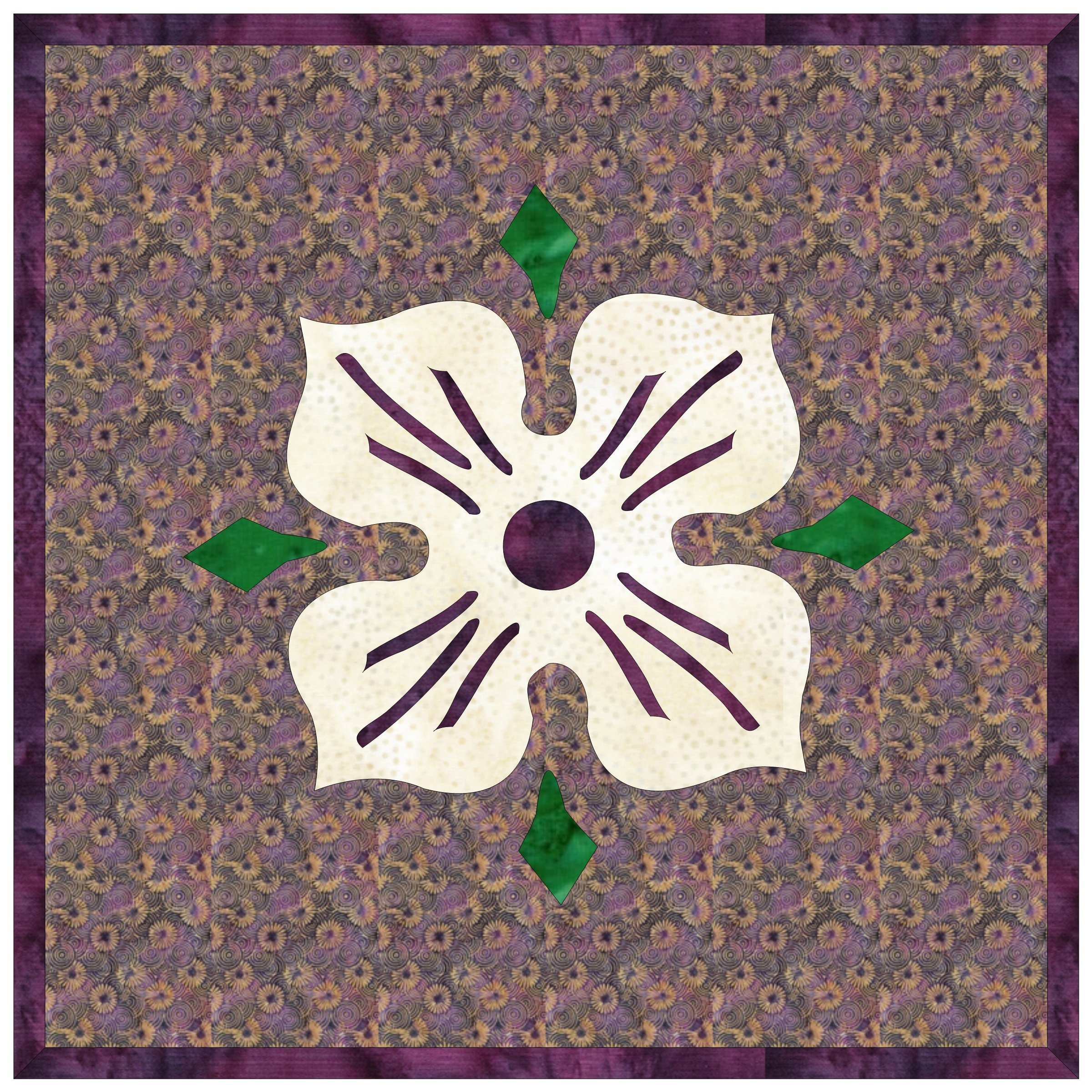 F-3. Tudor Rose-Prp Print-Boy.JPG