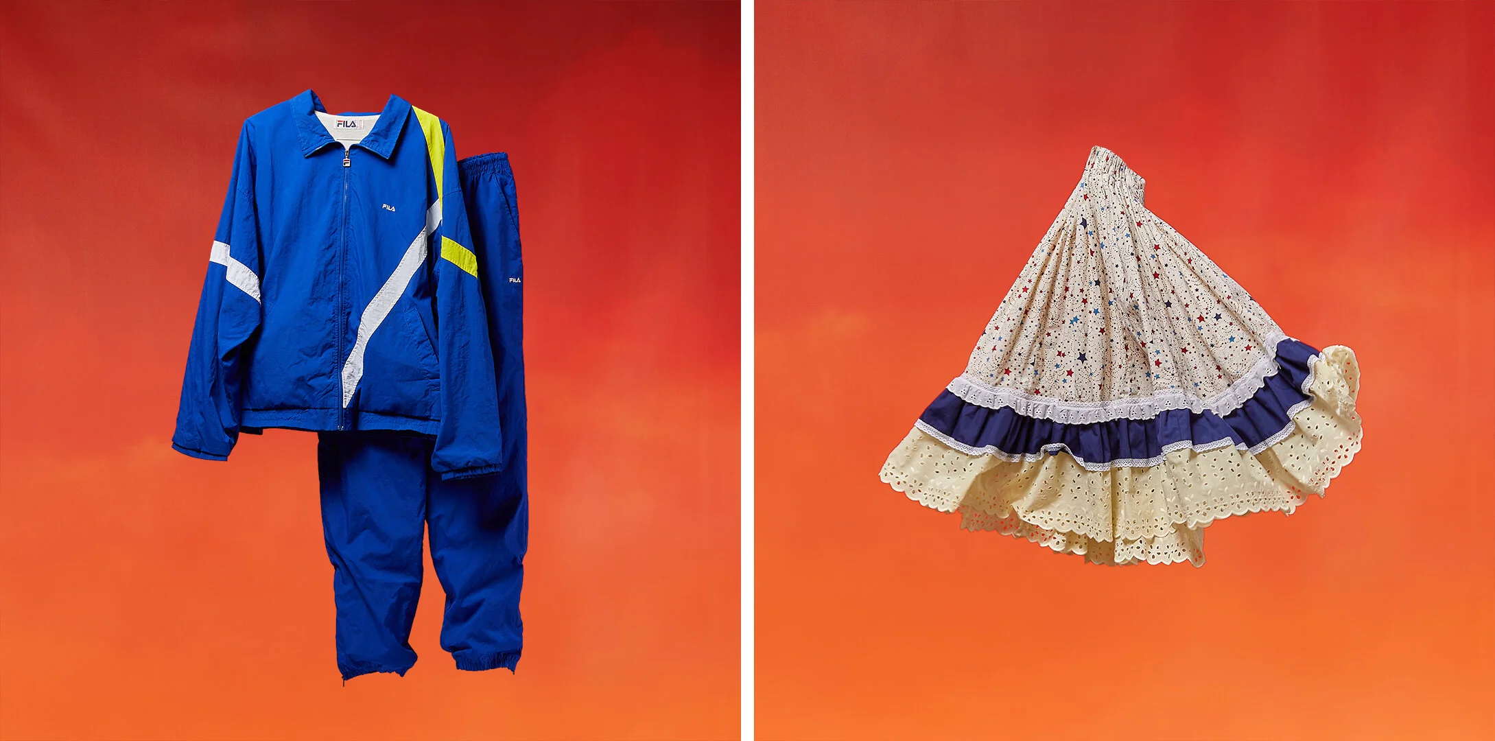 Additional product photography was shot in the same set-up and rigged to create a sense of motion and life, like the editorial imagery.