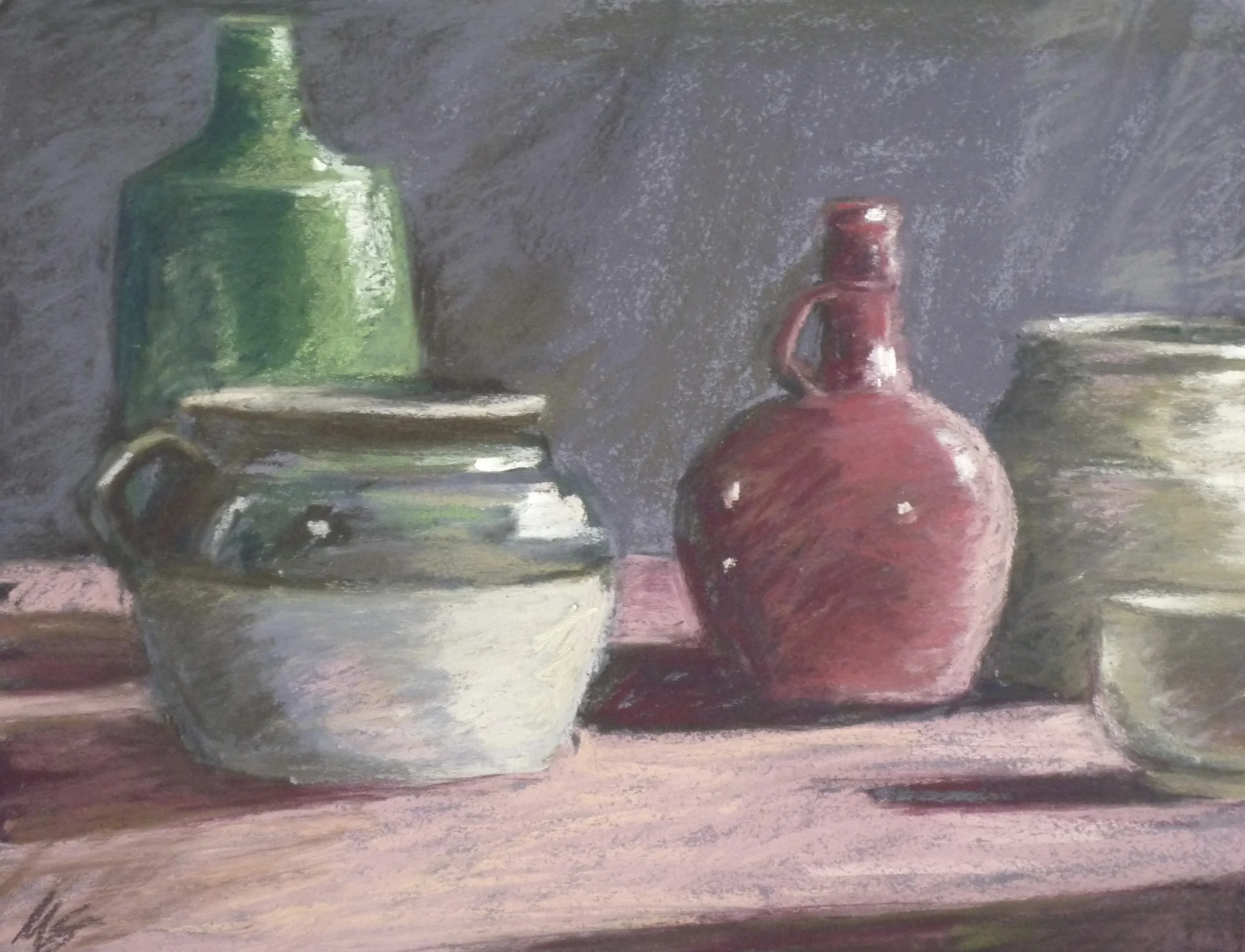 Maroon and Green