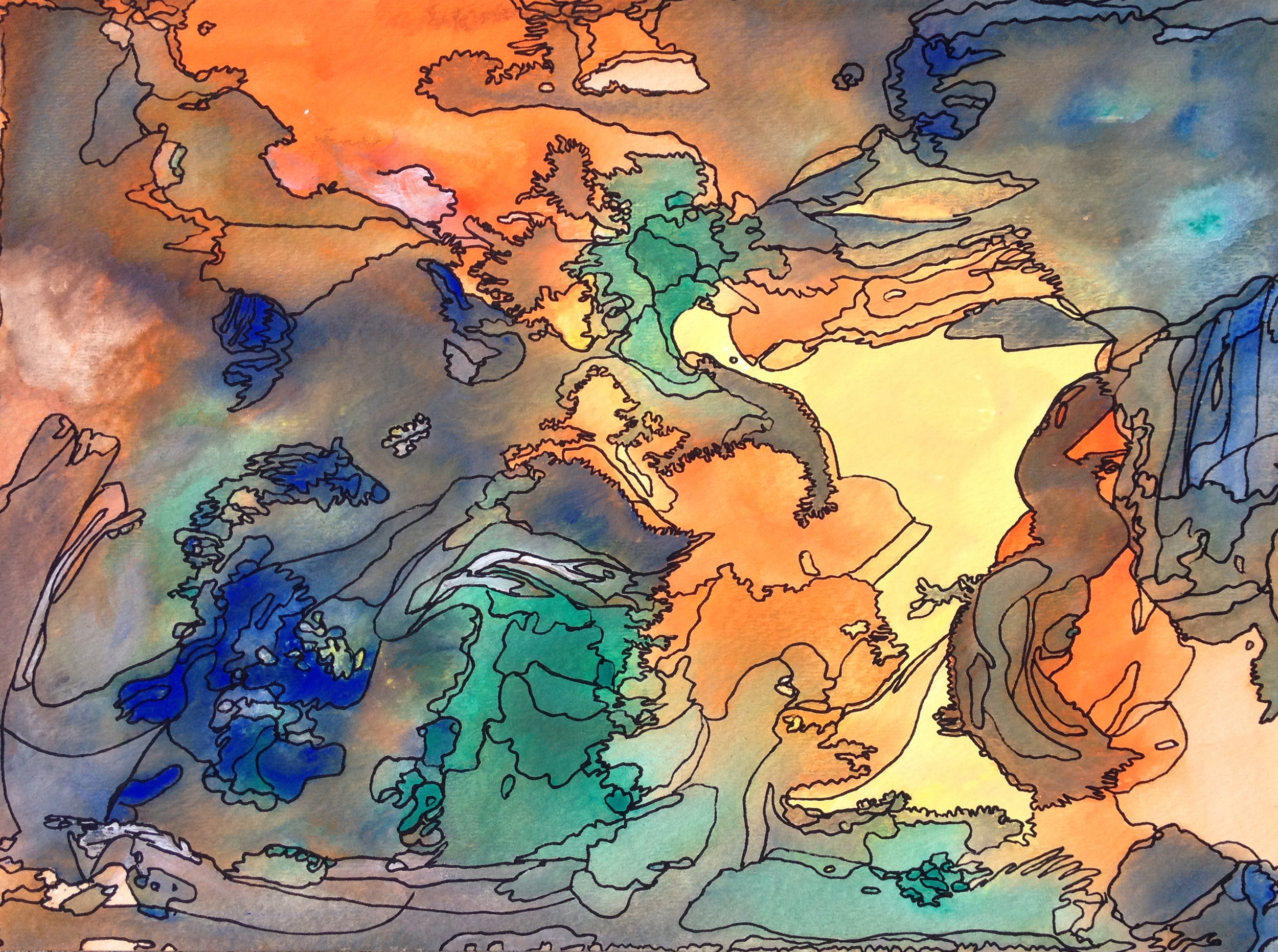 Orange night