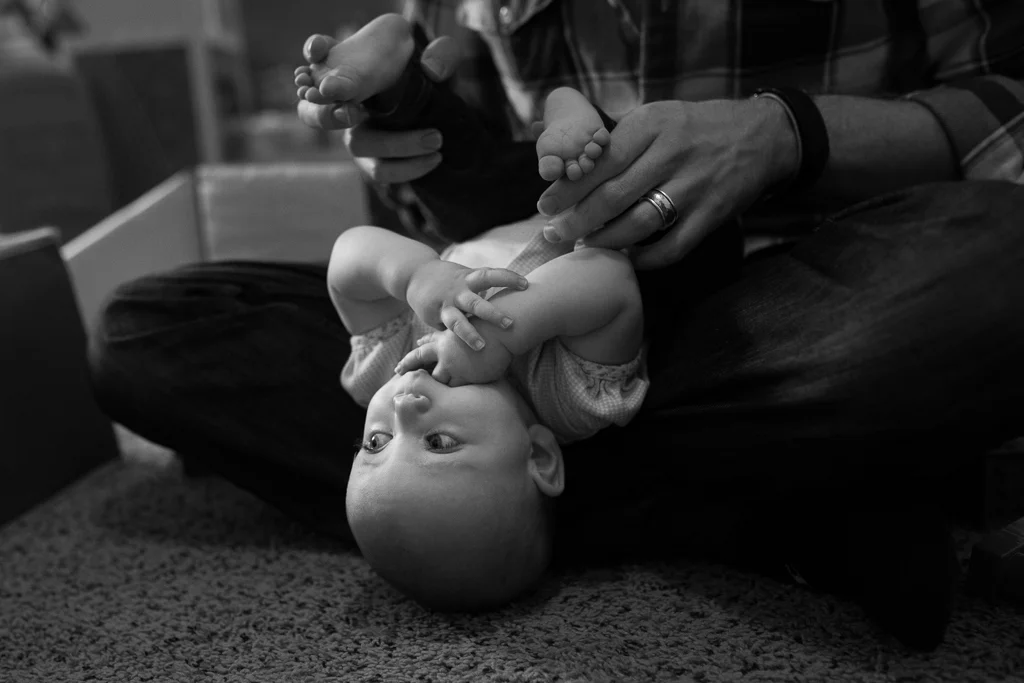 baby upside down
