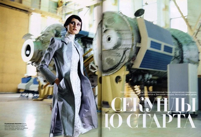 PHOTOGRAPHY BY Arthur Elgort for Vogue Russia, MODEL Natalia Semanova