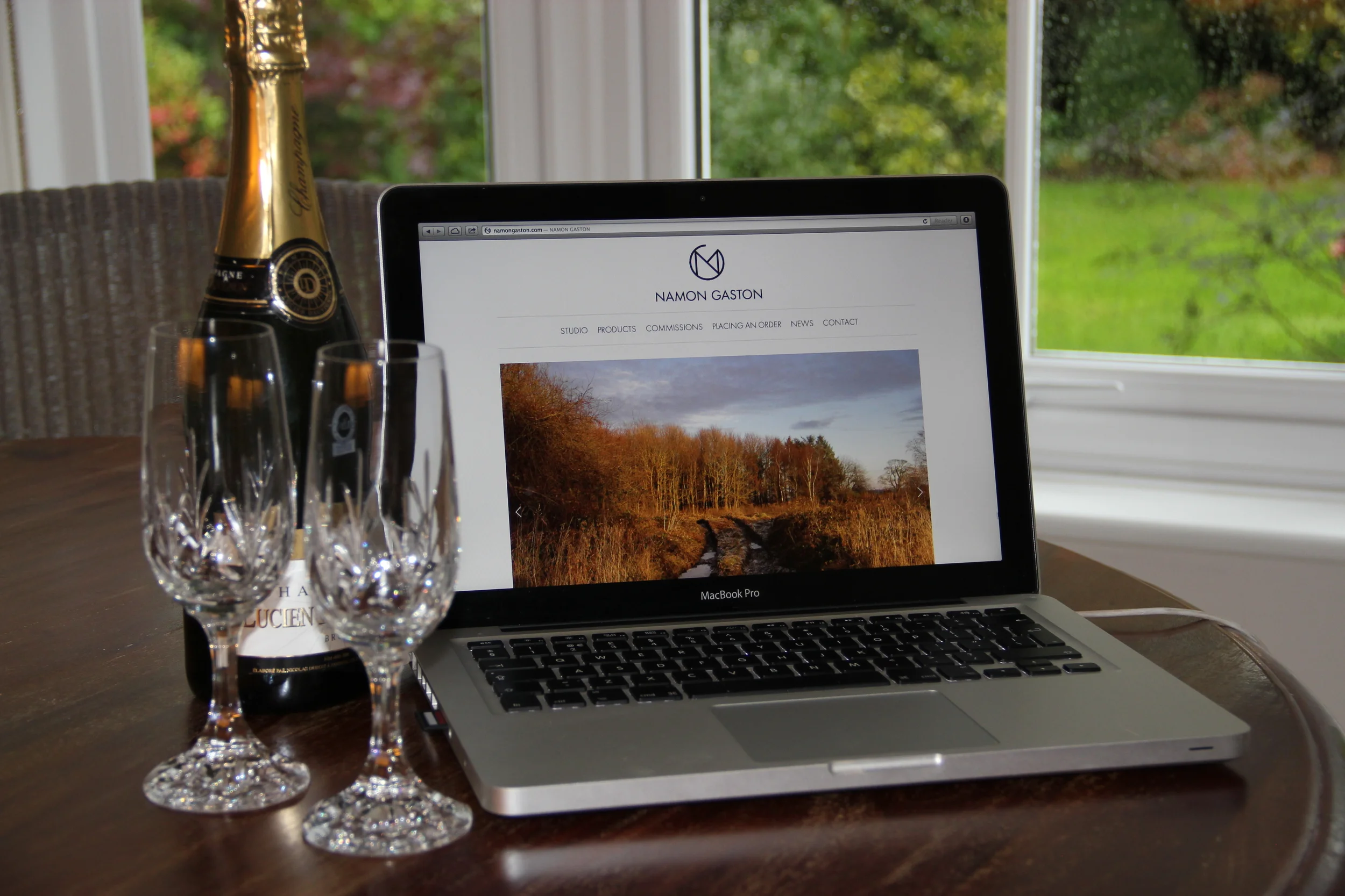 furniture designer maker launched new website for custom bespoke commission work