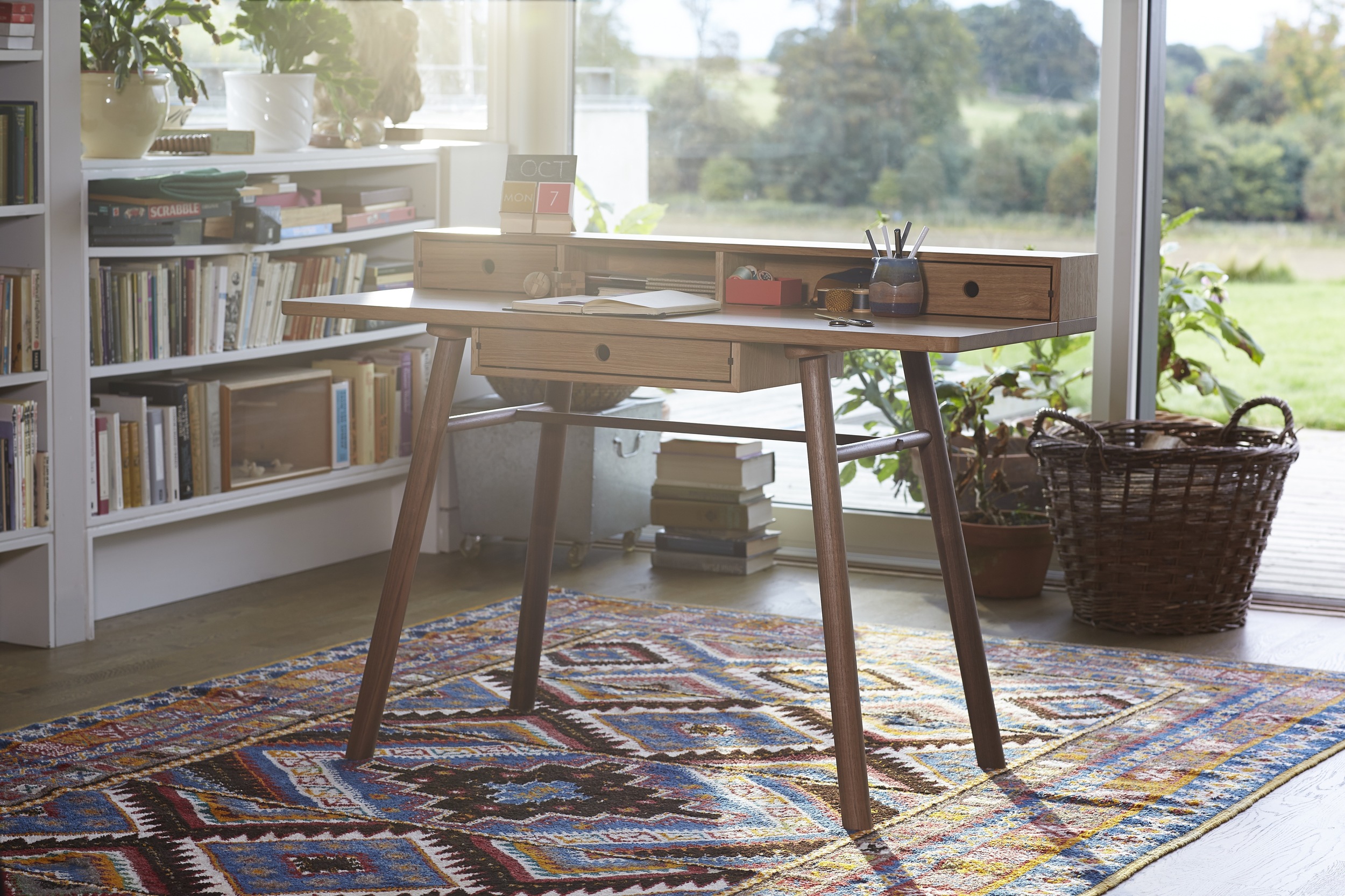 Bespoke desk by Namon Gaston furniture maker and designer