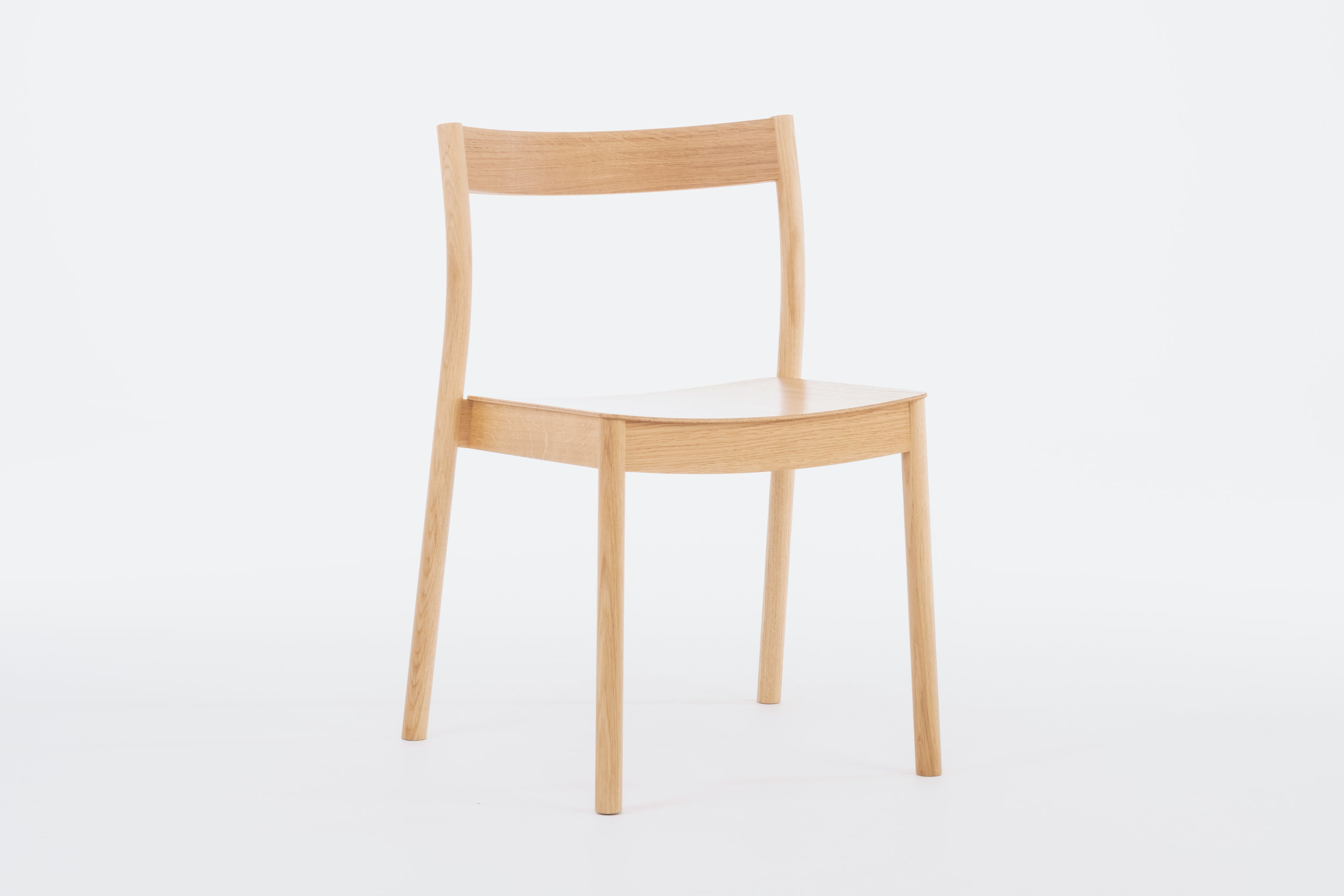 Solid wood stacking contract and dining chair 