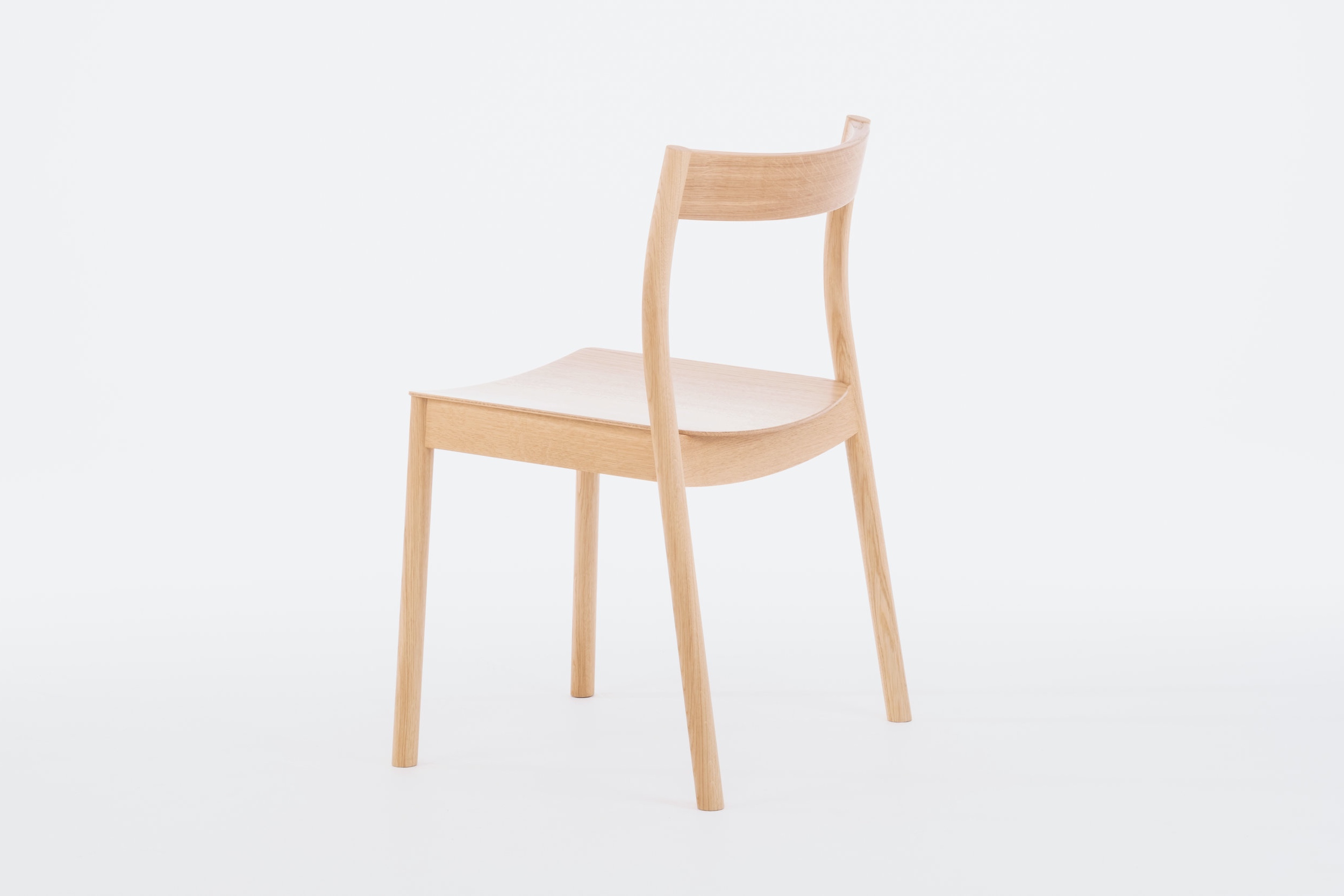 Oak Stacking chair 