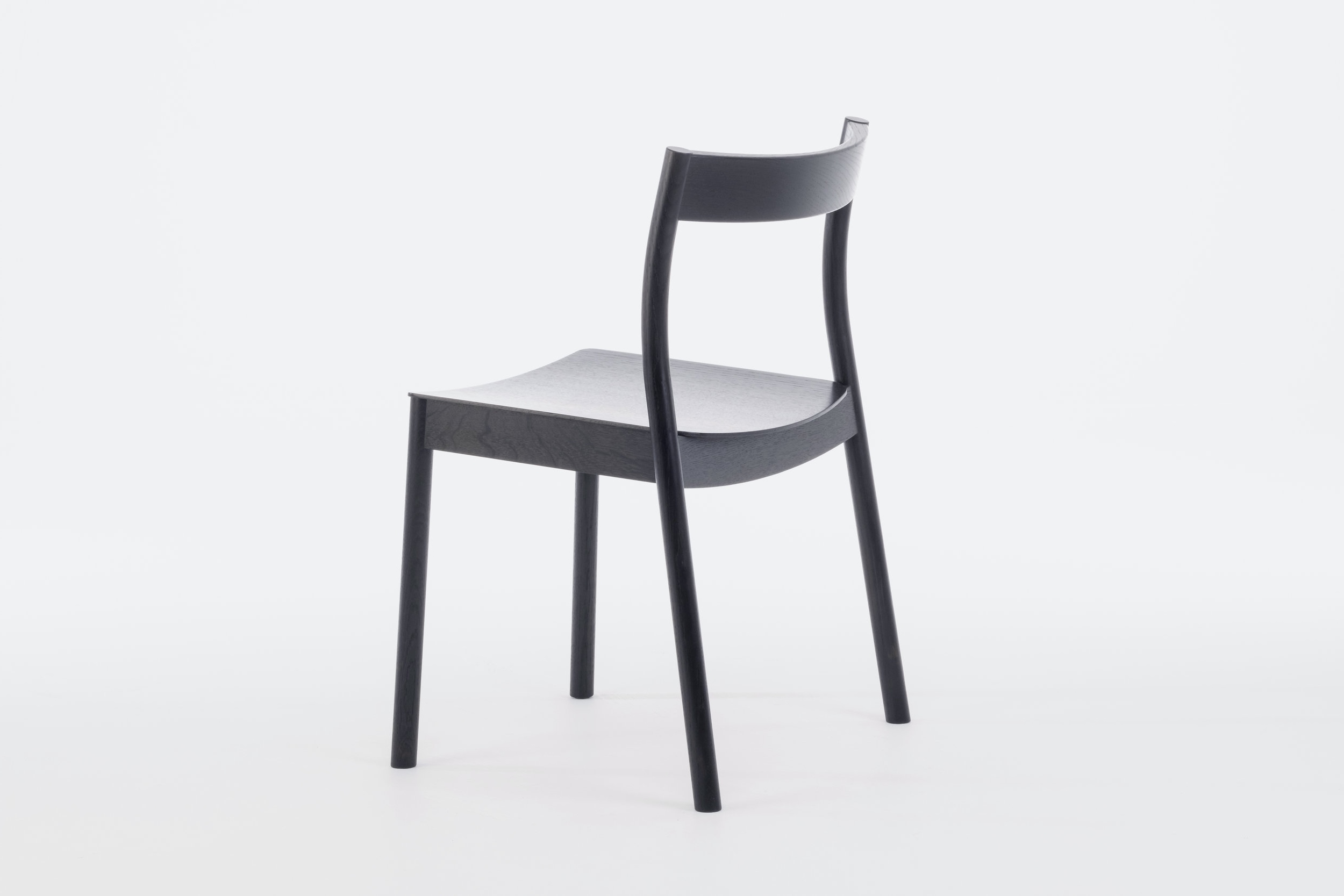 Alma Stacking Chair with Upholstered seat pad