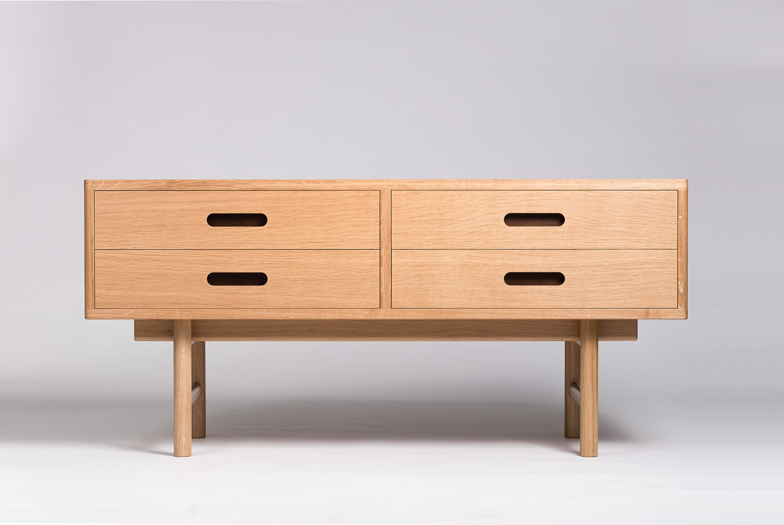 Stewart Oak and Sycamore Cabinet