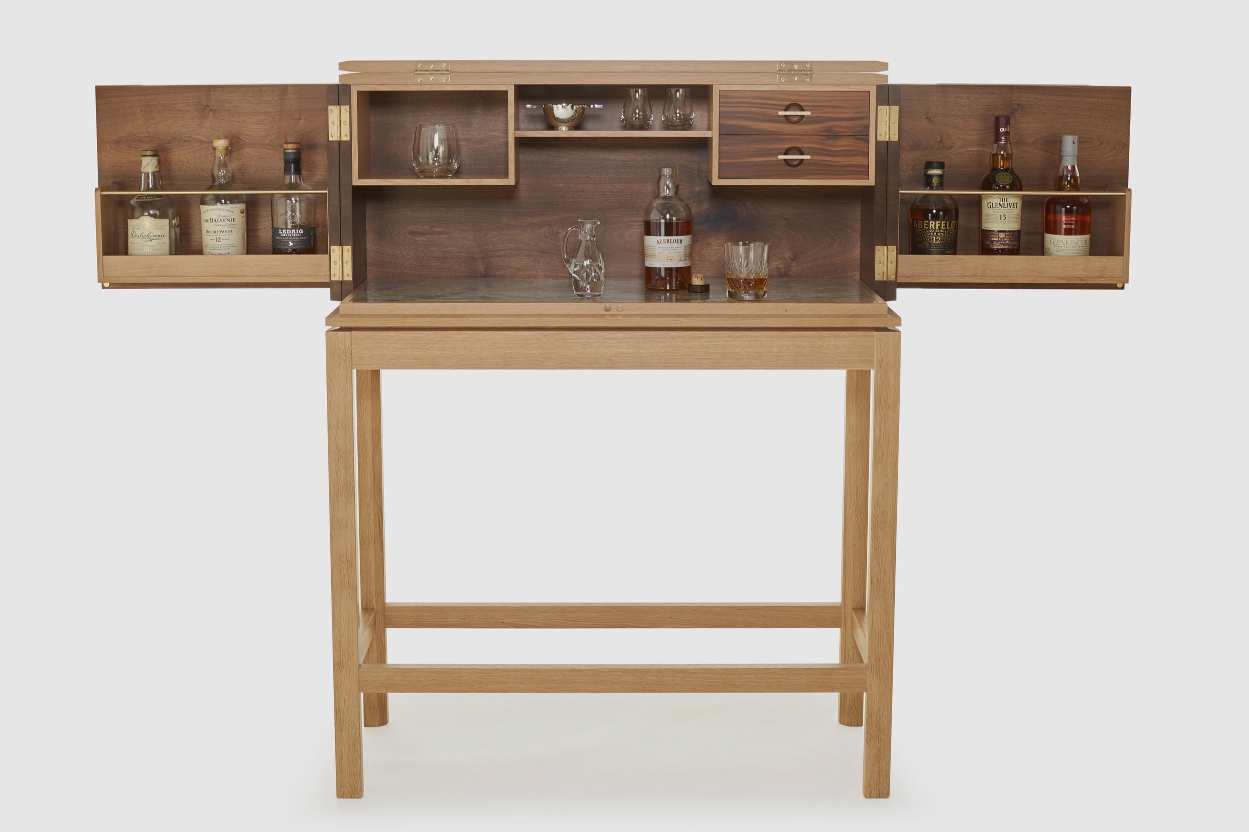 Scottish Whisky Cabinet Namon Gaston Handmade Furniture