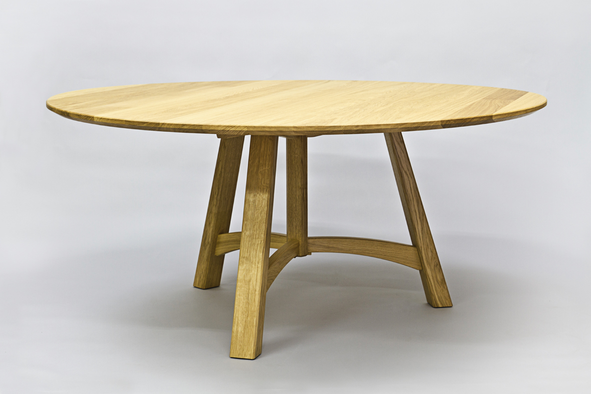 handmade Scottish oak table