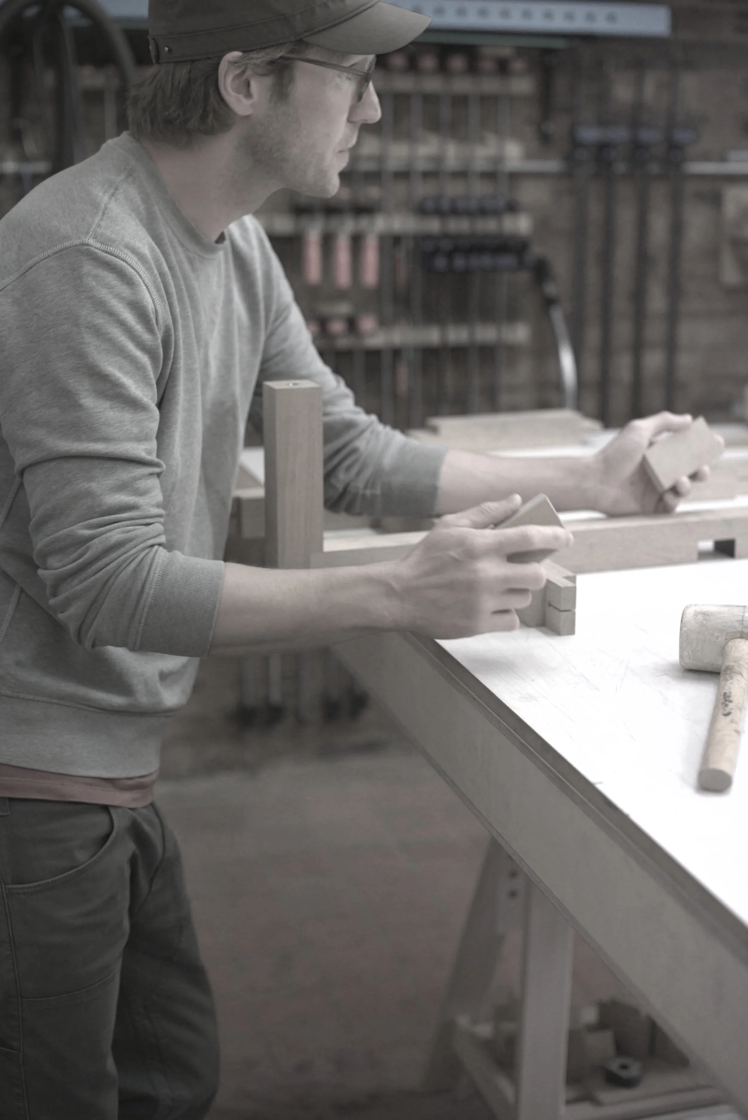 image of designer maker at work