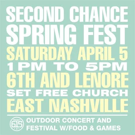 Project 615 is hosting a community outreach this Saturday April 5th from 1pm-5pm. The location is 816 S. 6th Street Nashville, TN 37206. It will be located in East Nashville in the Cayce Home Project Community. Our main mission is to basically throw a big block party in the Cayce Home Project Community and spread the everlasting love of Jesus Christ to our neighbors. There will be live music from local gospel & christian singers, rappers, and musicians. We are still looking for donations for food as we are also going to be feeding hundreds of people. Some of our needs include: Hamburgers, Hamburger Buns, Condiments, Side Dishes (Chips, Beans, Potato Salad, Macaroni, etc), Drinks/Water, Ice, Cups, Plates, Fruits & Veggies. If you are wanting to donate and come be apart of this event, please contact Paige Garber at garberpaige@gmail.com. 