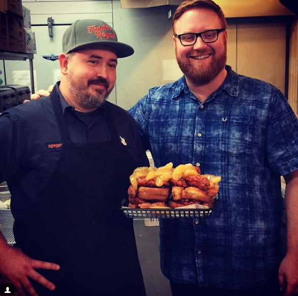 "Just finished watching @pepperfire on @ginormousfood " -- @pepperfire