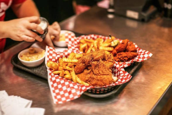 "We call this piece of art, “Warm Feelings on Tray” - @hattiebs