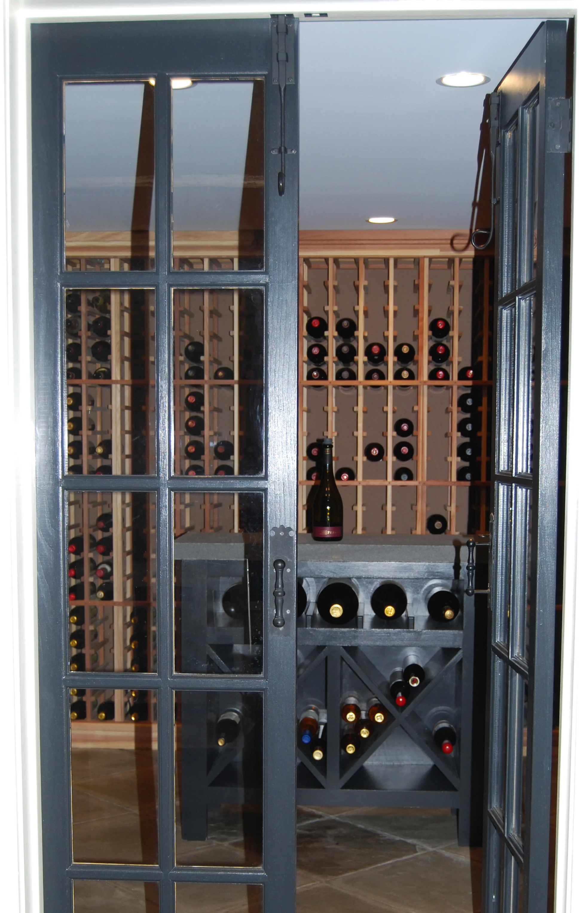 HUDSON VALLEY FARMHOUSE - Cold Spring, NY - Wine Cellar