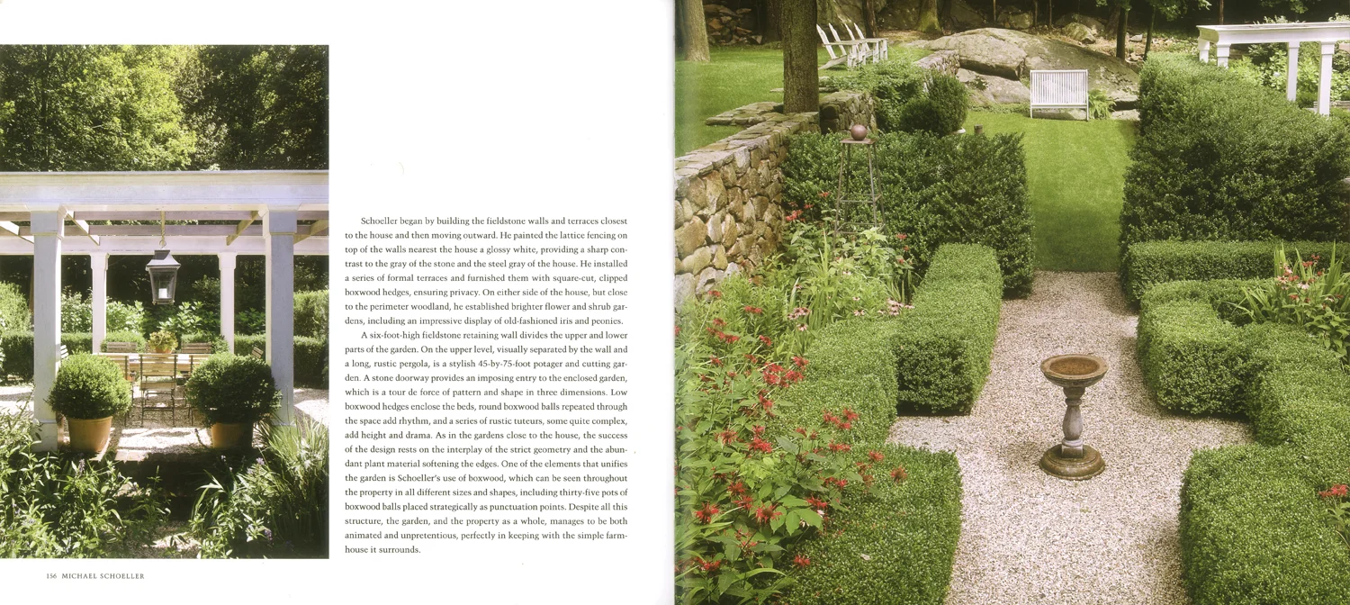  Landscape design by Michael Schoeller. 