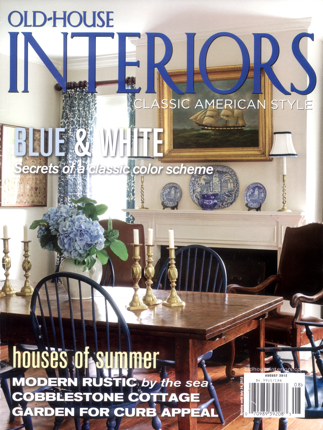 Old House Interiors August 2012 Schoeller Darling Design