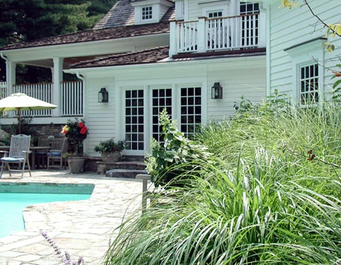 CLASSIC NEW ENGLAND GARDEN - Pool Area