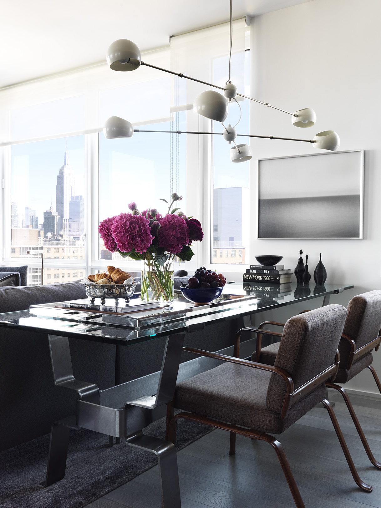 New York City Retreat - DINING AREA - Chelsea, NYC - Schoeller + Darling Interior Design