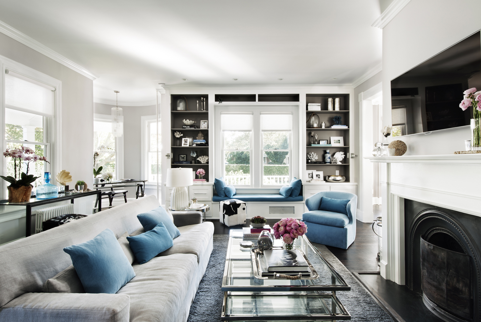 Copy of Victorian Rumson Beach Home - LIVINGROOM