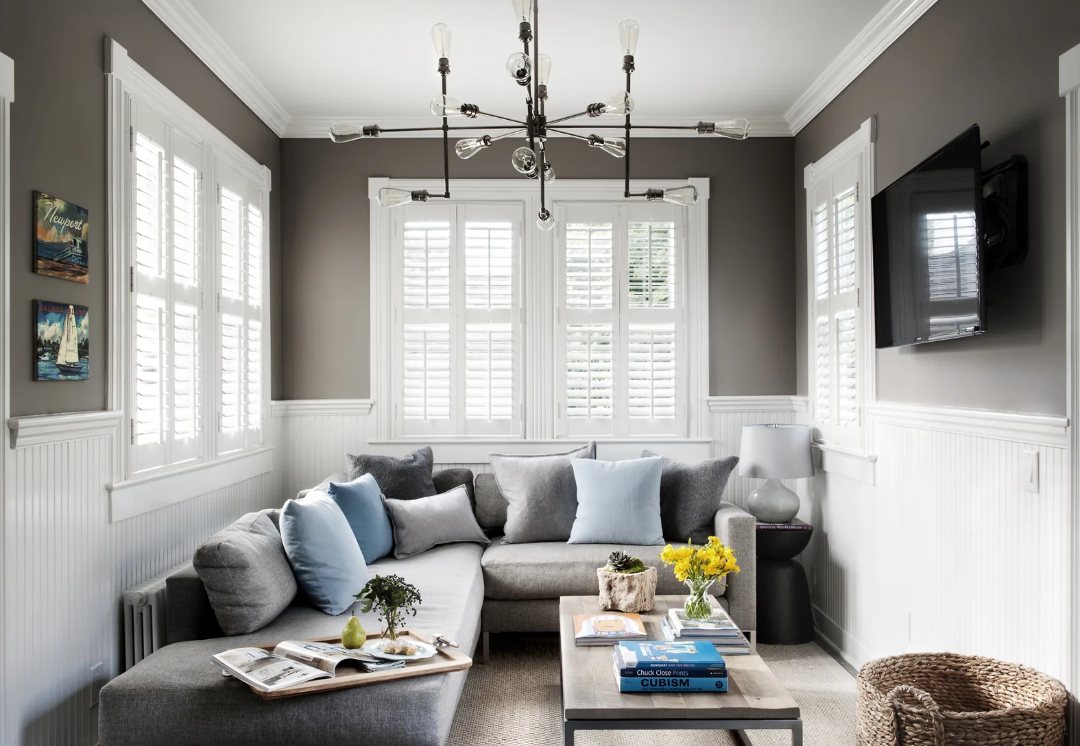 Victorian Rumson Beach Home - TV ROOM