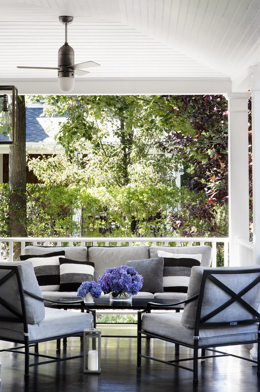 Victorian Rumson Beach Home - SIDE PATIO