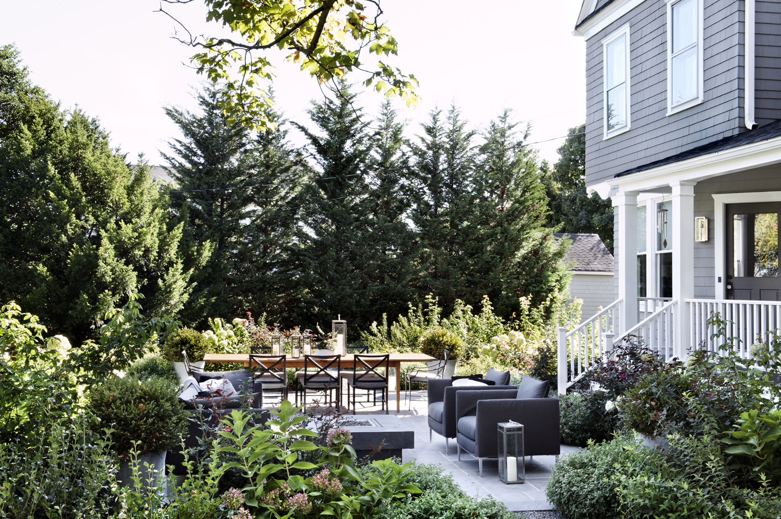 Copy of Victorian Rumson Beach Home - GARDEN PATIO 2
