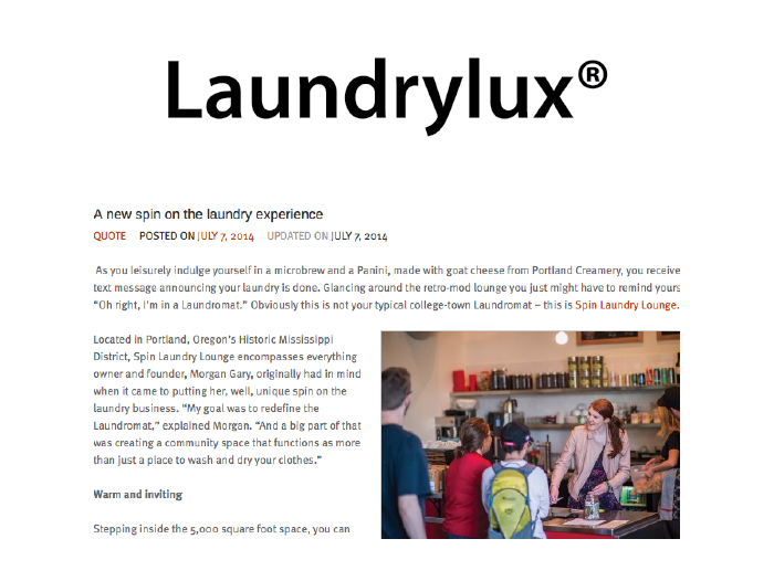 Laundrylux - July 2014